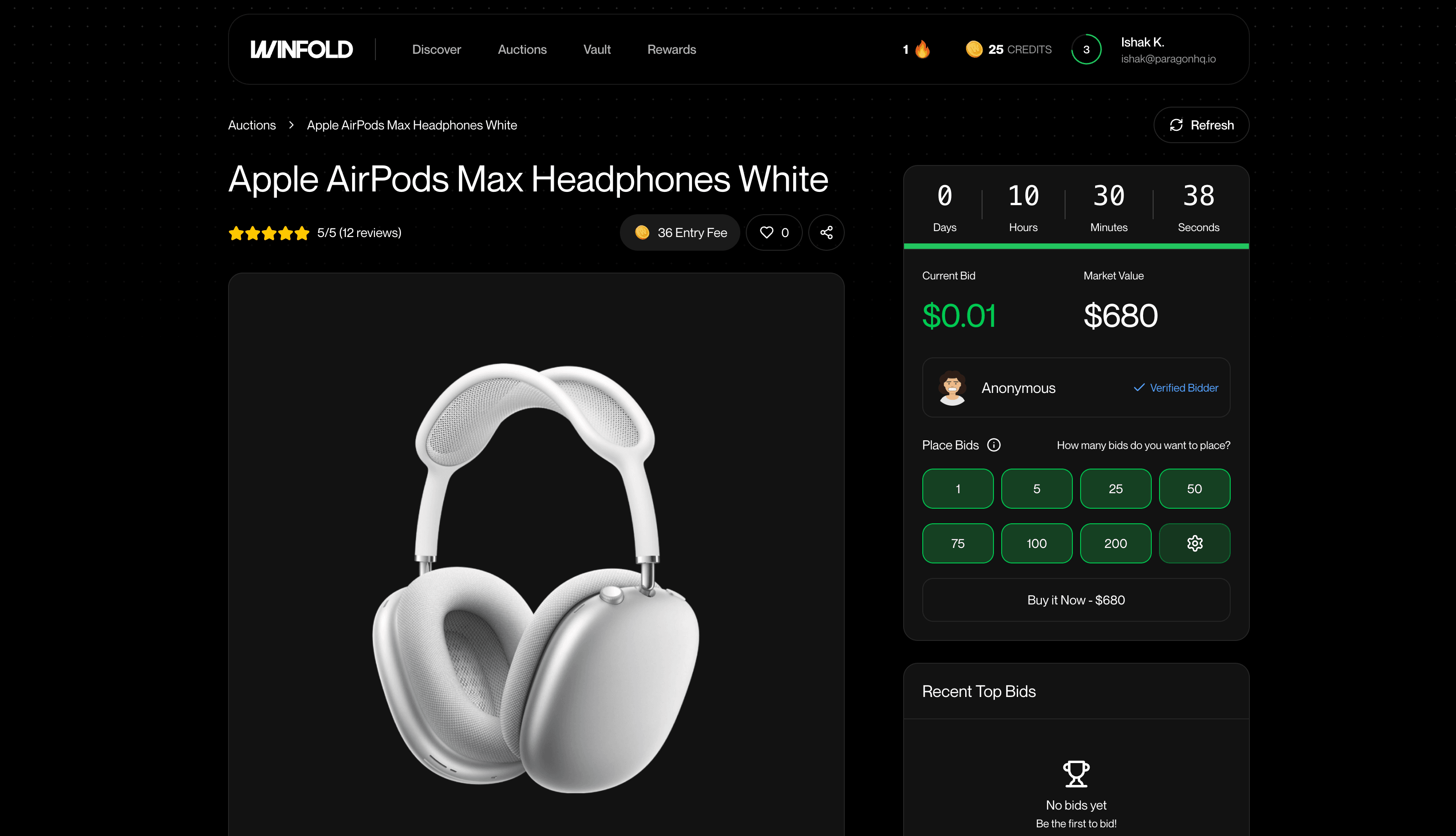 Winfold, Pay pennies for the luxury everyone wants